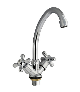 Смеситель MAYFAIR для кухни ручка крест (87305)