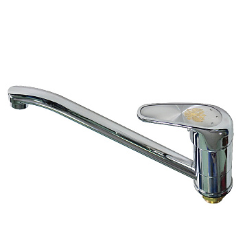 юСмеситель САНАКС "РОССИЯ" для кухни излив 40мм ручка с гербом (2750)