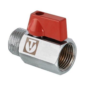 Кран шаровый MINI (Valtec) d15(1\2) В/Н рычаг (Vt.331.N.04)