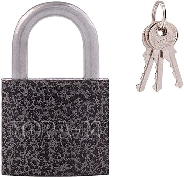 Замок навесной ЧУГУН серия800 32мм НОРА-М