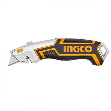 Нож универсальный 61х19мм (6 лезвий) INGCO HUK618 2640037380