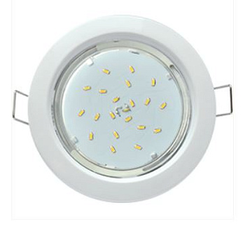 Светильник Ecola GX53 H4 Белый 38x106 FW53H4ECB
