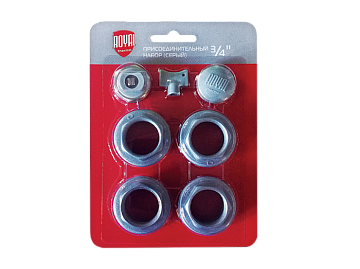 Присоединительный набор Royal Thermo  3/4 Silver