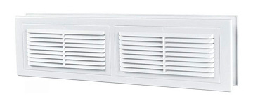 Решетка МВ 380/2 белая