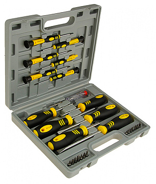 Отвертки 27 предм. FIT 56402