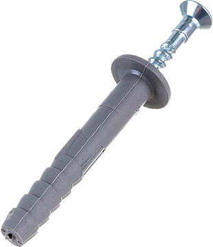 6х40 Дюбель с шурупом ГРИБ SMK (50 шт упаковка)