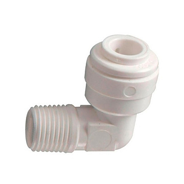 Фитинг угловой 1/4-1/4 трубка-резьба ME0404