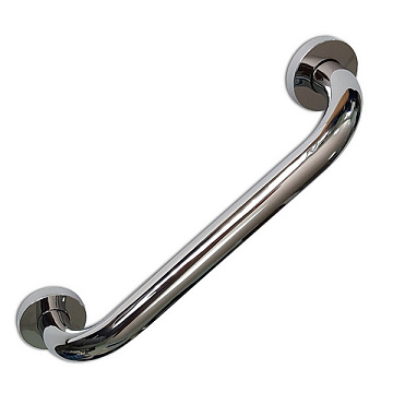 Ручка в ванную ПРЕМИУМ прямая 30 см антивандальная нержавейка MAGNUS (85101)