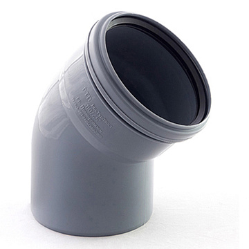 Отвод 45 для наружной канализации D110 "RTP"