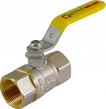 Кран шар. для газа 1/2" г/г рычаг CTM ГАЗ