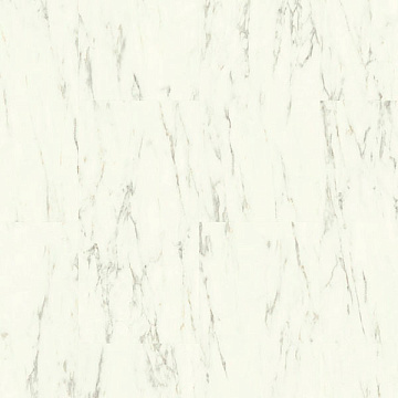 Quick Step Alpha Vinyl Oro плитка Мрамор Каррарский Белый AVSTU 40136 610х303х5мм (уп. - 10 шт.)