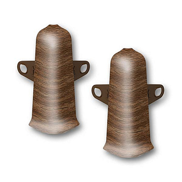 Угол наружный Деконика 70мм Орех 291 (уп. - 25 шт.)