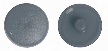 Заглушка под рамный дюбель и метизы темн.серая