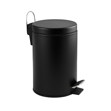 Ведро 3л круглое САНАКС НЕРЖ.СТАЛЬ ЧЁРНЫЙ (2403)