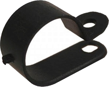 Серьга для кабеля D12 черная (уп500шт)