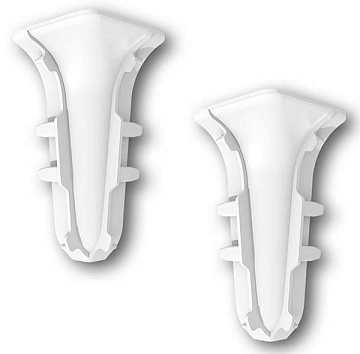 Угол внутренний Идеал Классик 55 мм Белый (уп. - 20шт.)