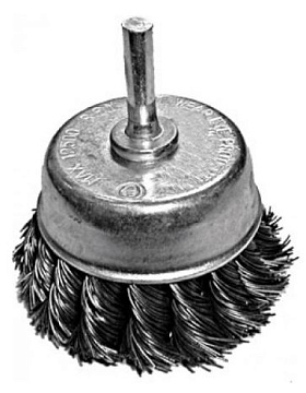 Корщетка-чашка д/дрели 70мм FIT 38595