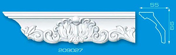 Плинтус потолочный 209027 Формат 2м (24)
