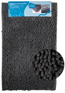 Коврик Санакс д/ванн Moss 50*80 серый 00412