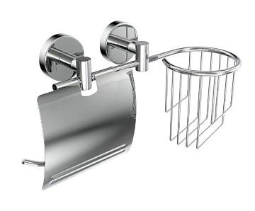 Держатель Long д/туалетной бумаги и освежит.L045-2