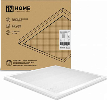 Панель с/д IN Home LPU-02  Призма WH 36W 6500К