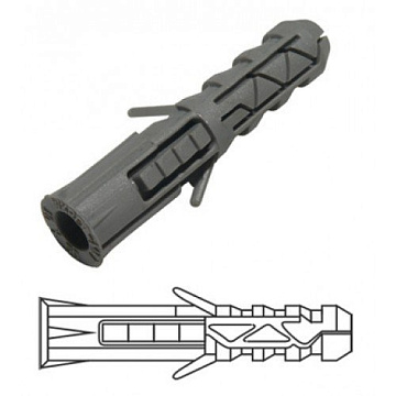 6х30 дюбель распорный (УСЫ) (1000)