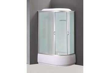 Душевая кабина LORANTO CS-66120L F 120*80*215 выс. поддон 40 см, бел. стекло 4 мм