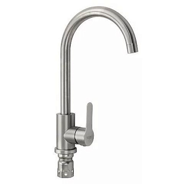 Смеситель BRIMIX для кухни НЕРЖАВЕЮЩАЯ СТАЛЬ (9301)