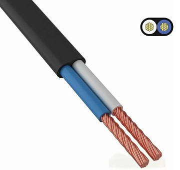 Провод ШВВП 2х0,75 ГОСТ черный