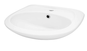 Раковина с пьедесталом SANTEK БРИЗ 55 с отверстием (1WH110460 1WH110595)