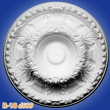 Розетки декоративные Kenopol R-18 d600