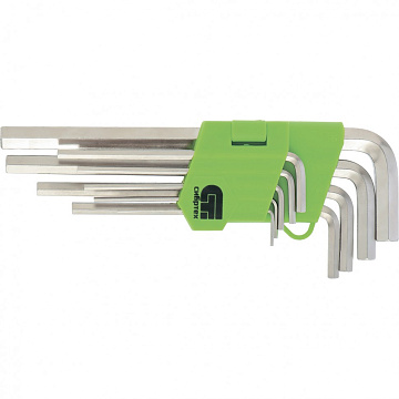 Ключи имбусовые TORX T10-T50 удл Сибртех 12322