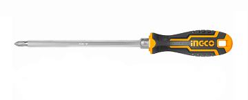 Отвертка двухсторонняя 2 в 1, 160мм, Шлиц PH2+SL6: Cr-V INGCO INDUSTRIAL AKISD 0201 2640040004