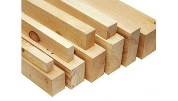 Брус монтажный 10*20мм 2м (обработан антисептиком)