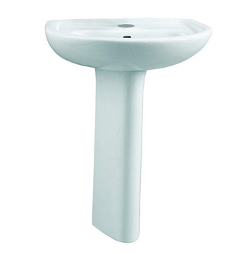 Раковина c пьедесталом VITRA ARKITEKT 60см (9601B003-7650)