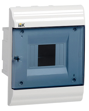 KREPTA 3 Корпус пластиковый	Скрытого монтажа (в штукатурку)  ЩРВ-П-4 IP41 белый IEK MKP12-V-04-40-20