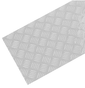 Лист алюминиевый АМг2 1,5х300х1200 Рифленный