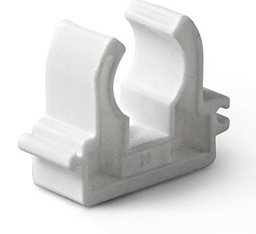 PP-R Опора одинарная Белая 32