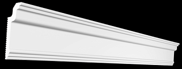 Плинтус потолочный Glanzepol GPX-3(55 шт) 80*30