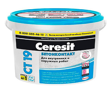 Бетоноконтакт 3кг СТ-19 CERESIT