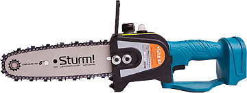 Цепная пила аккум. б/щ без ЗУ и АКБ Sturm! CSC1808BL