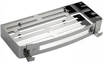 Полка литая одинарная НЕРЖ.СТАЛЬ BRIMIX (5655)