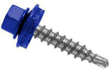 4,8х50(51) RAL5002 Ультрам синий саморез кров. (150)