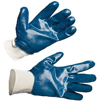 Перчатки МБС "НИТРИЛ"  (синие)