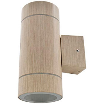 Светильник ECOLA FW53W2ECH 8013A Цилиндр 2*GX 53 Светлое дерево 205*140*90