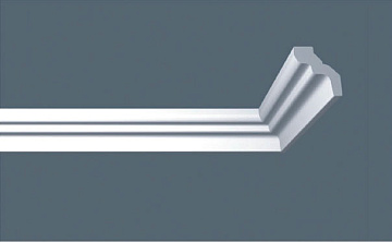 Плинтус потолочный LX-52/60