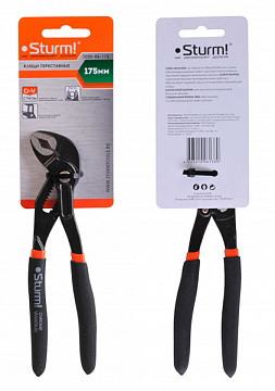 Клещи переставные 175мм Sturm 1020-06-175