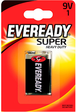 Элемент питания EVR SuperHD 9V 6F22F 1шт*12