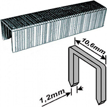 Скобы  500шт FIT 10*4мм тип140 31204