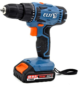 Дрель аккумуляторная CD-18-2  ELTI